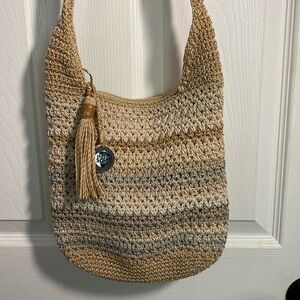 The Sak Crossbody Crochet Boho Hand Bag
